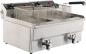 Preview: ELEKTRO TISCHFRITEUSE 2x8 LITER GASTRO FRITTEUSE