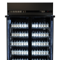 Preview: Combisteel KÜHLSCHRANK 2 GLASTÜREN SCHWARZ IRM-770 LITER GETRÄNKEKÜHLSCHRANK