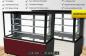 Preview: Fleischvitrine Statisch | B1100xT750xH1300 mm | Bordeaux-​Schwarz Adana Kebap Vitrine