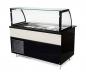 Preview: Dönertheke Salattheke B150xT85xH130 Umlufkühlung Schwarz Weiß