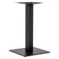 Preview: Gastronomie Tisch Mit Basis KOMPAKT PALAZZO 70×70 cm