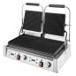 Preview: Toastmaschine Buffalo doppelter Kontaktgrill gerillt/gerillt