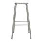 Preview: Bolero hohe Hocker aus Stahl mit Metallsitz 4 Stück