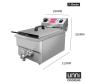 Preview: Elektrische Fritteuse 1x8L Budget