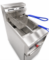 Preview: Gastronomie Digitaler Fritteuse – 2 × 13,5 L – 18 kW