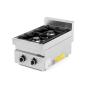 Preview: Gastronomie Profi Gasherd 2 Flammen 6,5Kw B x T 40 x 65 cm