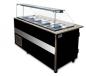 Preview: Heiße Theke GASTROLINE BEMAR 200cm Bain Marie 5 x GN 1/1 und 1 x GN 2/4