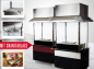 Preview: Ocakbasi Holzkohlegrill mit Unterschrank, 1540x850x2400
