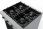 Preview: GASTRO Gasherd 4 Flammen mit offener Unterboden 4 x 6,5 kW