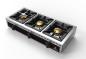 Preview: Gas Kocher drei Brenner 21kW Abmessung 100x51x20cm
