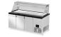 Preview: Premium Dönertheke 257x88x90 Lang Gastro Theke Salattheke