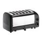 Preview: DUALIT TOASTER 60145 SCHWARZ 6 SCHLITZE