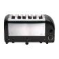 Preview: DUALIT TOASTER 60145 SCHWARZ 6 SCHLITZE
