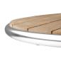 Preview: Bolero runder Stehtisch Eschenholz 1 Bein 60cm