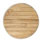 Preview: Bolero runder Stehtisch Eschenholz 1 Bein 60cm