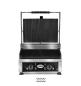 Preview: Kontaktgrill mit Doppel Thermostat Gegrillt Toastmaschine 51x50cm