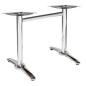 Preview: Terrasse Tisch – Werzalit Reddenwood – 70×120 cm mit Untergestell A-ROMA-DOUBLE
