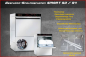 Preview: Geschirr-Spülmaschine 500x500mm, Korb mit Ablaufpumpe 400V