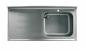 Preview: Spültisch 1 Becken, Rechts 1200x700x850 mm