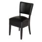 Preview: Gastronomie Stühle Schwarz für Restaurant, Hotel Gaststätten