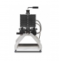 Preview: GMG Waffeleisen elektro Classico feste Platte, drehbar mit Timer