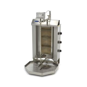 Dönergrill - 3 Brenner - 30 kg Fleisch - Gas Dönermaschine Gyrosgrill