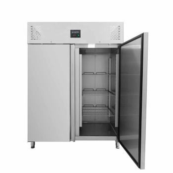 Gastronomie Kühlschrank 1400 / 2-türig GN 2/1 - Monoblock