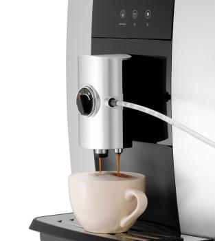 Preview: Kaffeevollautomat Easy Black 250 Bartscher Kaffeemaschine Schwarz/Silber