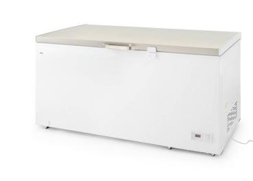 Tiefkühltruhe mit Aluminiumdeckel