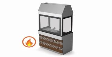 Holzkohlegrill 140 cm Ocakbasi Grill