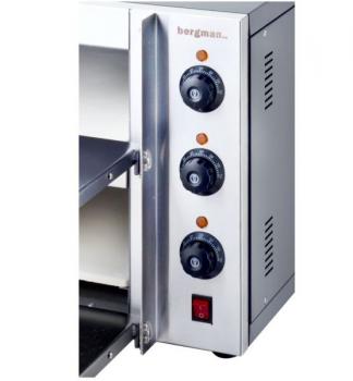 Preview: Pizzaofen 2 x Backkammer Ø35 cm bergman