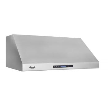 Preview: Dunstabzughaube 1200 mm breit Motor, Regler Wandhaube