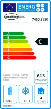 Preview: KÜHLSCHRANK WEIß 2 TÜREN Energieklasse C