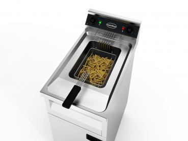 Preview: Elektro Fritteuse 12 Liter 6kW für Gastronomie