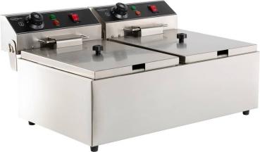 GASTRO FRITTEUSE ELEKTRO TISCHFRITEUSE 1X6 LITER  2 x 3.3kW
