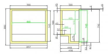 Preview: BARKÜHLER SCHWARZ 2 GANZGLASTÜREN