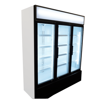 Gastronomie Kühlschrank mit 3 glastür Flaschenkühlschrank