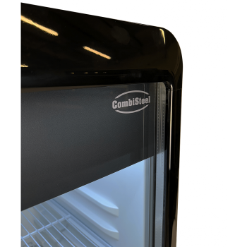 Preview: gastronomie KÜHLSCHRANK 1 GLASTÜR 240l getränkekühlschrank glastürkühlschrank