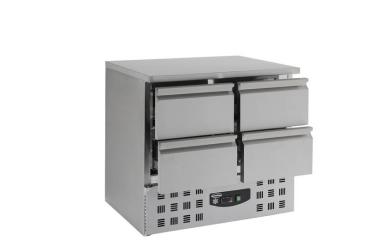 Preview: KÜHLTISCH mit 4 SCHUBLADEN