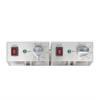 Buffalo Doppelfritteuse 2 x 3 Liter Friteuse