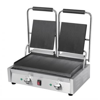 Buffalo doppelter Kontaktgrill glatt/glatt Toastmaschine