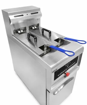 Gastronomie Digitaler Fritteuse – 2 × 13,5 L – 18 kW