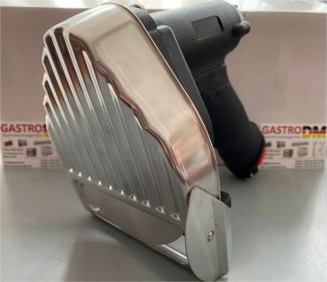 Preview: Elektro Dönermesser Kebab/Gyrosmesser für 60-80 kg Fleisch mit Trafo