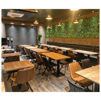 Gastro Stühle Tes Diamond – Vintage  Matt Schwarz