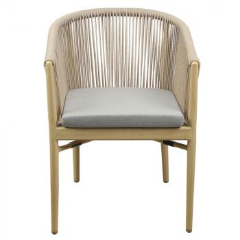 Preview: Set 4 Terrassenstuhl – Vega – Beige