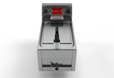 Preview: Elektro Fritteuse 12 Liter 9kW 400V für Gastronomie