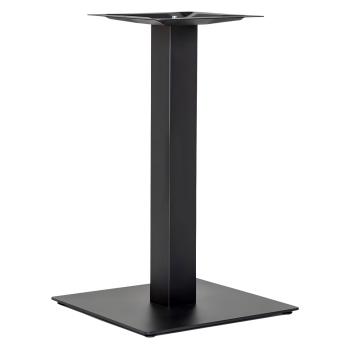 Preview: GASTRO BUCHE TISCHPLATTE mit Untergestell - BRASIL - 75X75 - 3.5 CM DICK