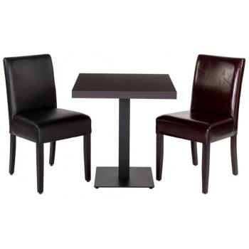 Gastronomie Stühle Taupe MABEL Restaurant Stuhl Bistrostuhl