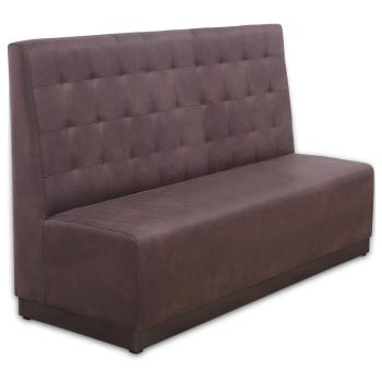 Gastronomie Sitzbank – NAPOLI – Mikrofaser 120x65x110