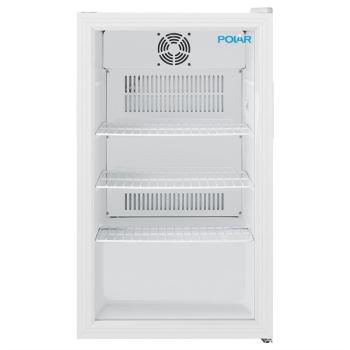 Polar Serie C Unterbau-Display-Kühlschrank Weiß 90L
